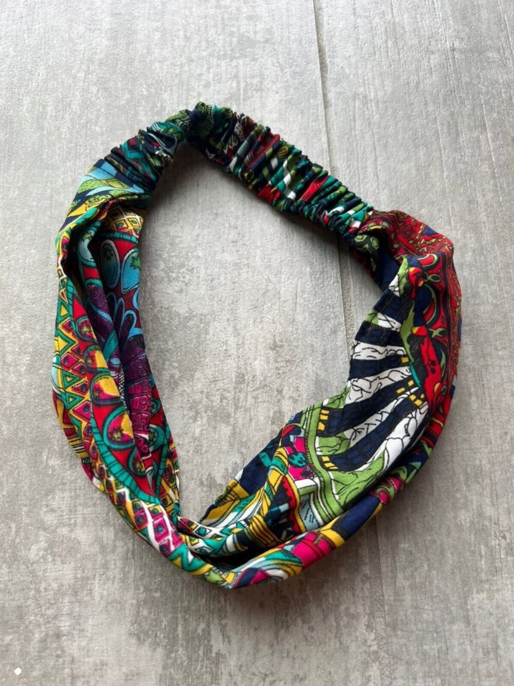 Los Angeles Boutique Satin Sily Stretch Headband Boho Beach Hair Wrap Cover NEW